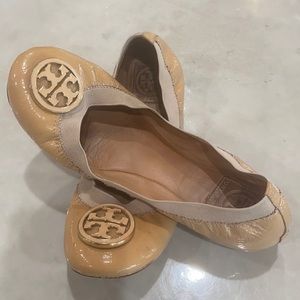 Tory Burch Ballet Flats Tan Size 7.5